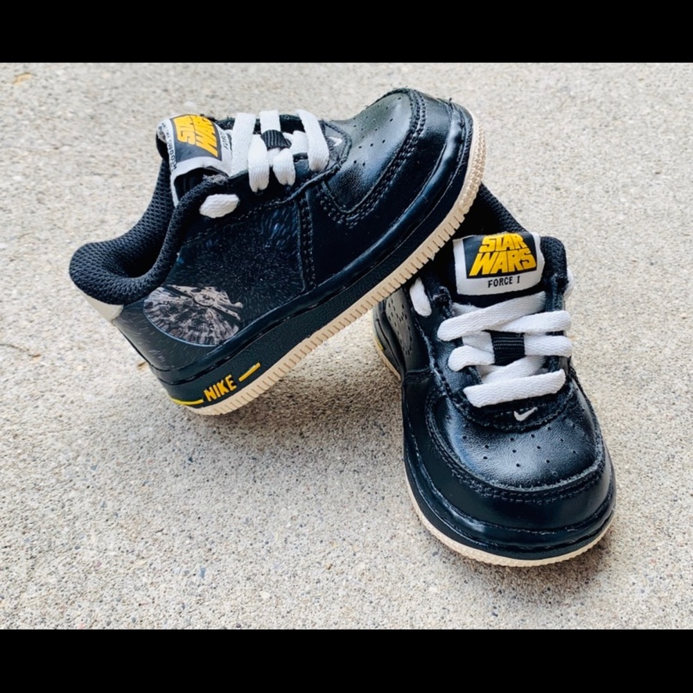 Custom Star Wars Nike Force 1 Sneakers Disney 4c